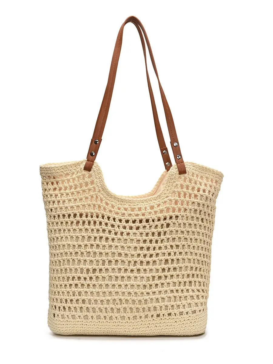 Women's Hollow Knitted Shoulder Bag Summer 2025 - Image 7