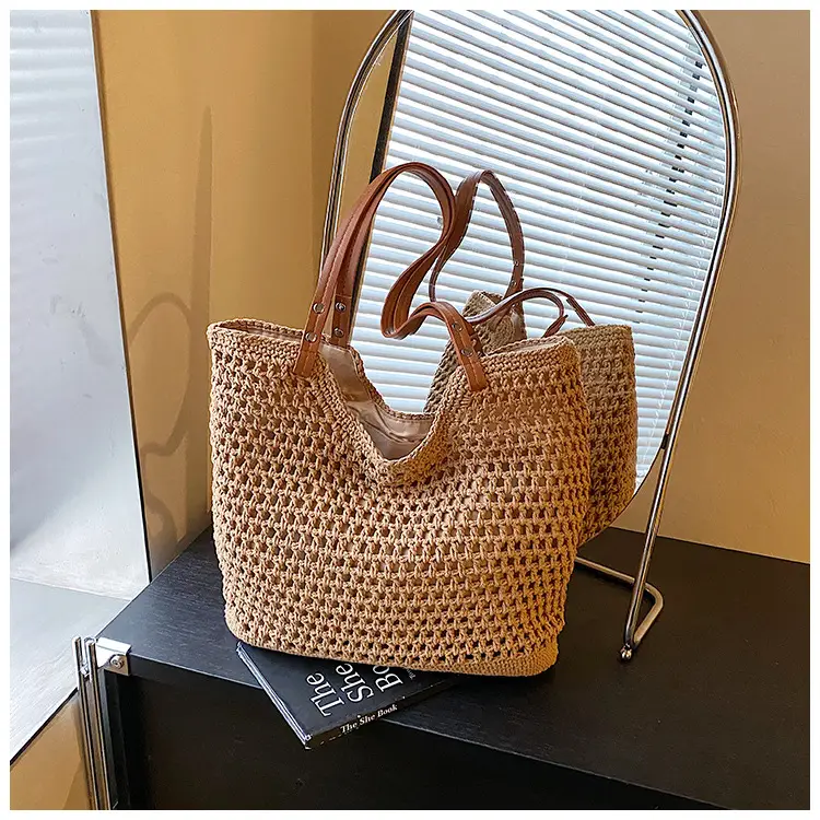 Women's Hollow Knitted Shoulder Bag Summer 2025 — feature 15