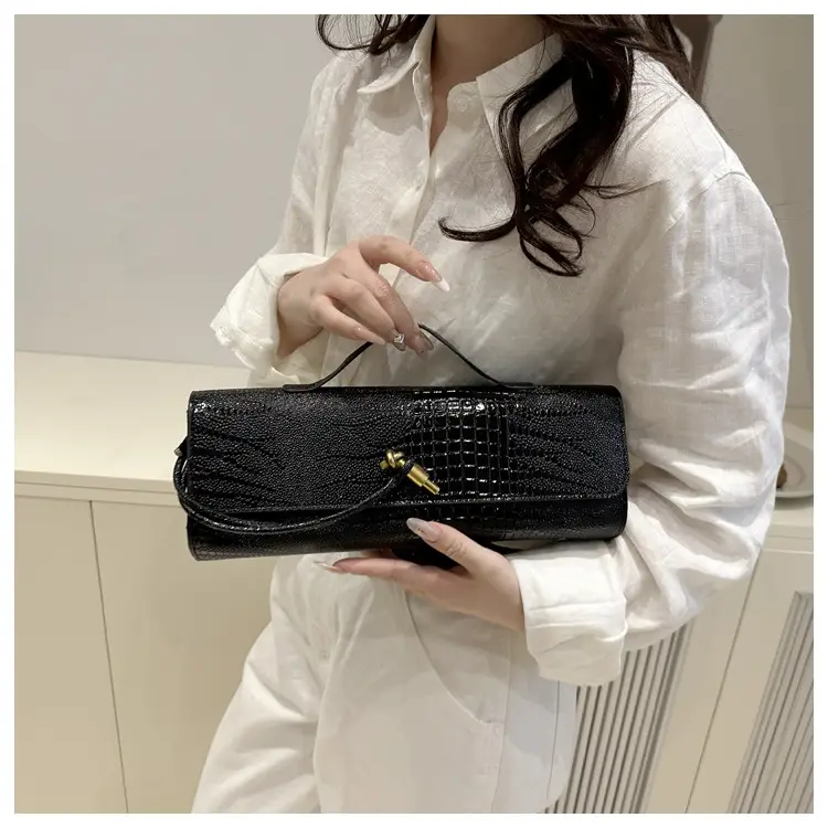 Red Croc Leather Crossbody Bag for Women 2025 — feature 16