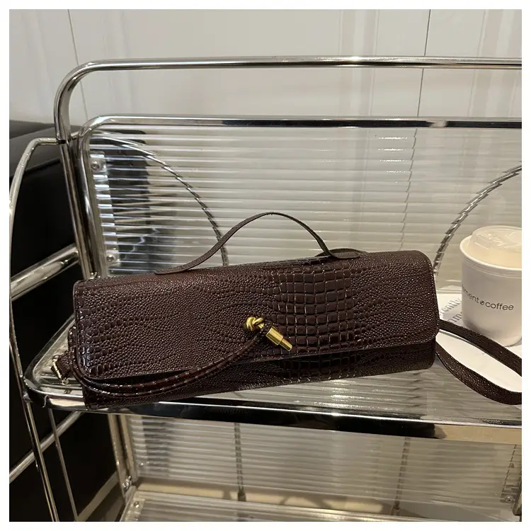 Red Croc Leather Crossbody Bag for Women 2025 — feature 21