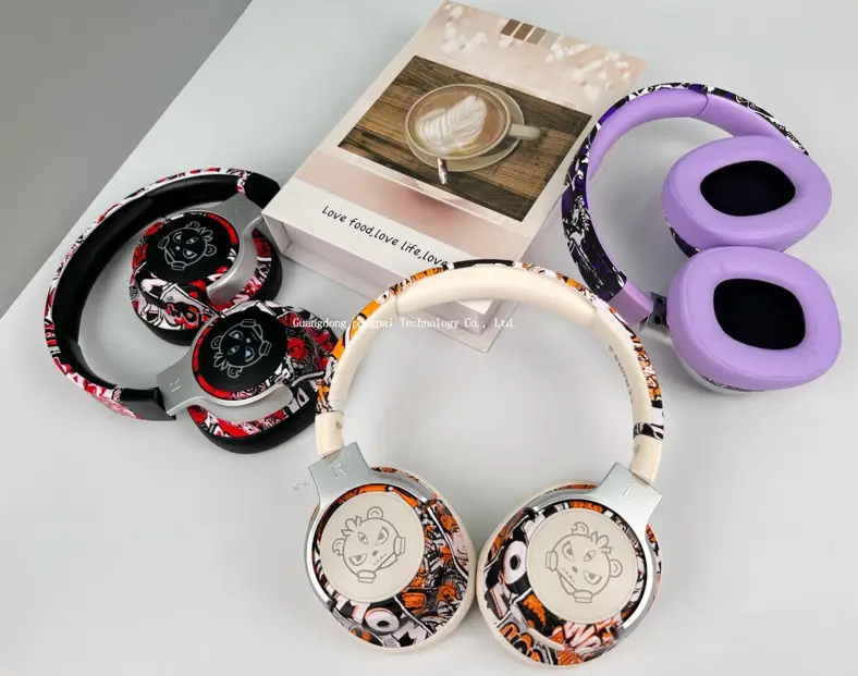 Chinese Graffiti Bluetooth Headphones with Ultra Battery β feature 4