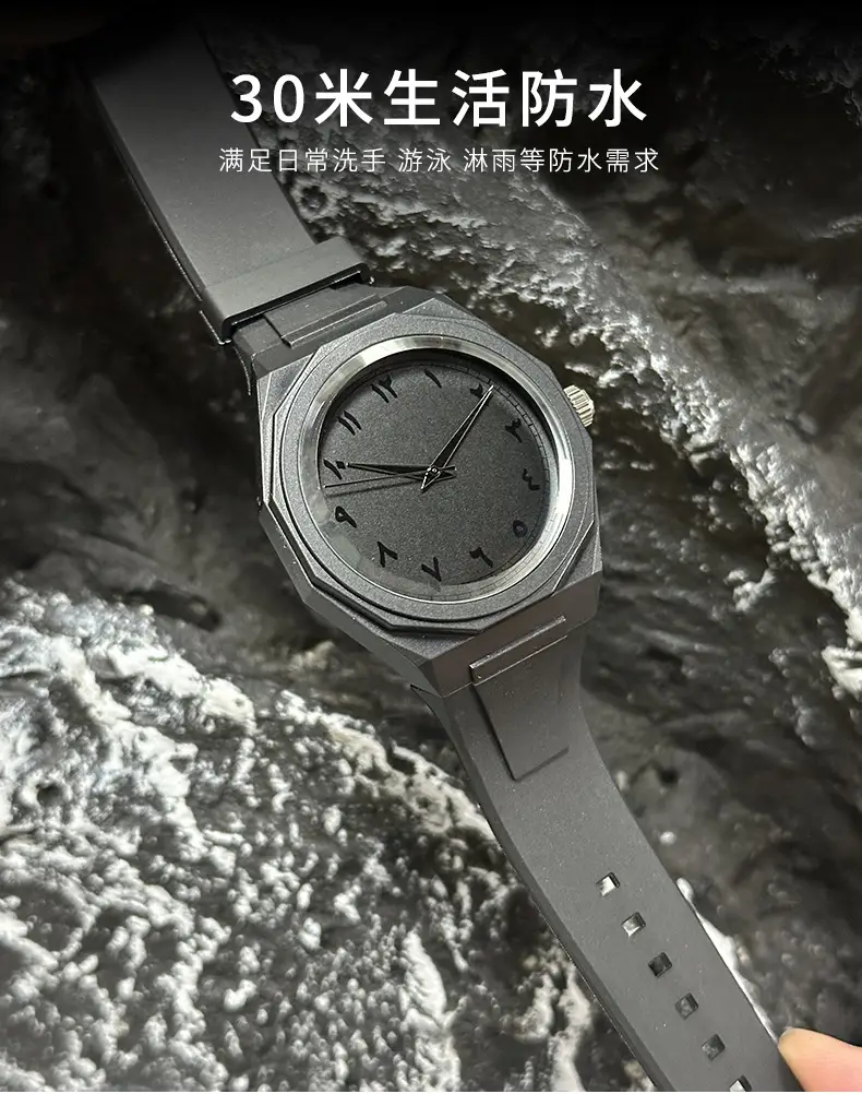 2025 Russian Cross-Border Arabic Business Quartz Men's Large Dial Watch — feature 9