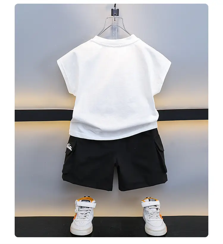 7473 Boys Printed T-Shirt Set Summer 2026 — feature 9