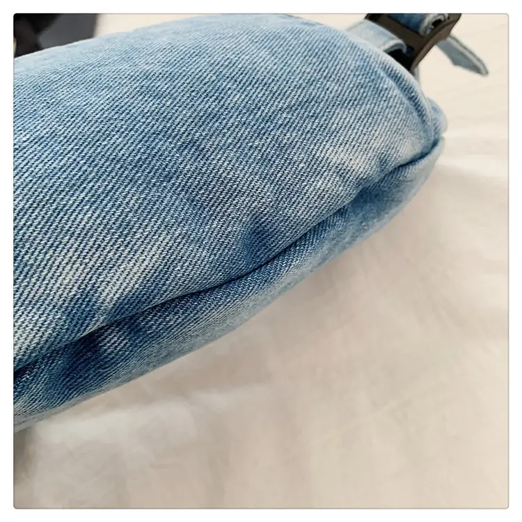 Women's Washable Denim Crossbody Bag Large Mobile Phone Bag — feature 39
