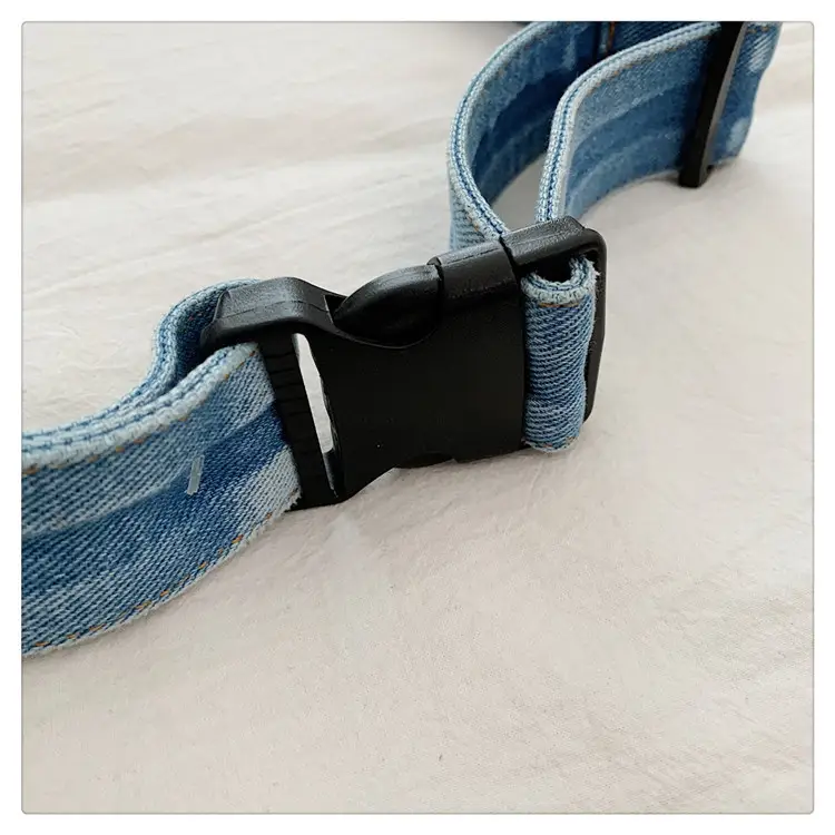 Women's Washable Denim Crossbody Bag Large Mobile Phone Bag — feature 43