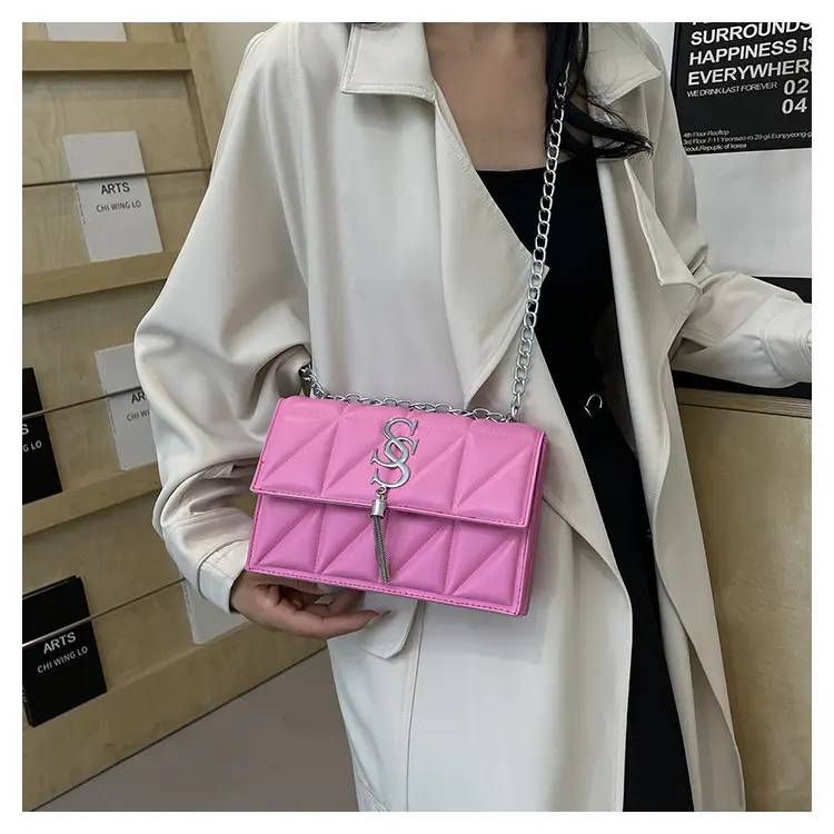 Blue Chain Crossbody Bag for Women — feature 12