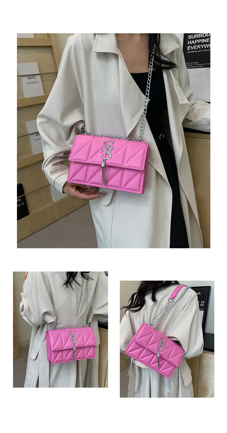 Blue Chain Crossbody Bag for Women — feature 16