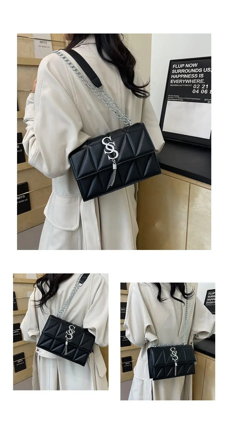 Blue Chain Crossbody Bag for Women — feature 19