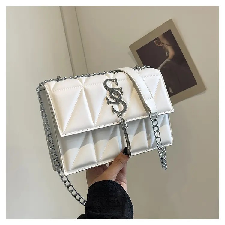 Blue Chain Crossbody Bag for Women — feature 24