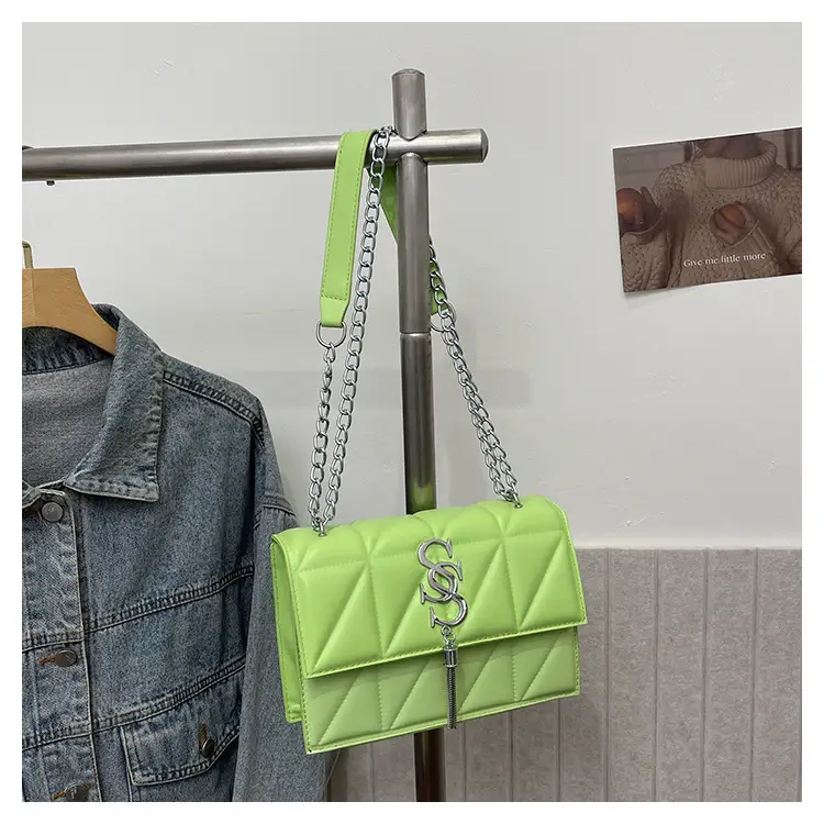 Blue Chain Crossbody Bag for Women — feature 27
