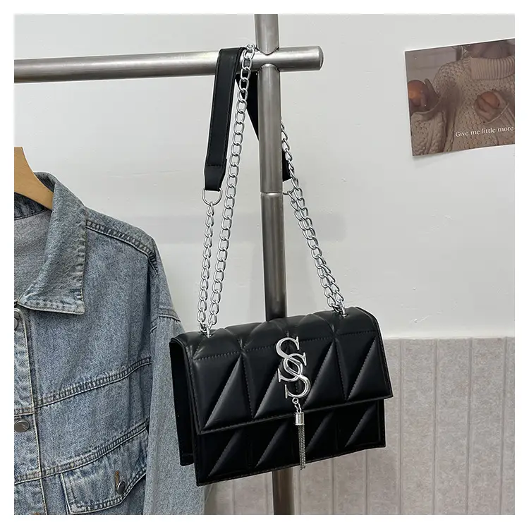 Blue Chain Crossbody Bag for Women — feature 29