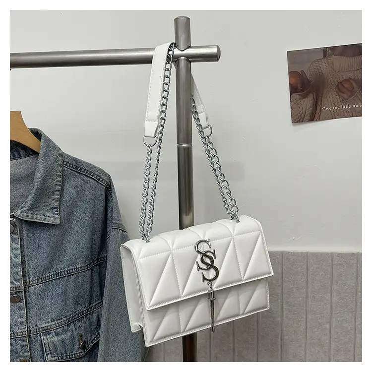 Blue Chain Crossbody Bag for Women — feature 32