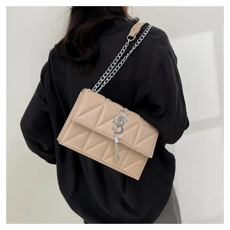 Blue Chain Crossbody Bag for Women — feature 8