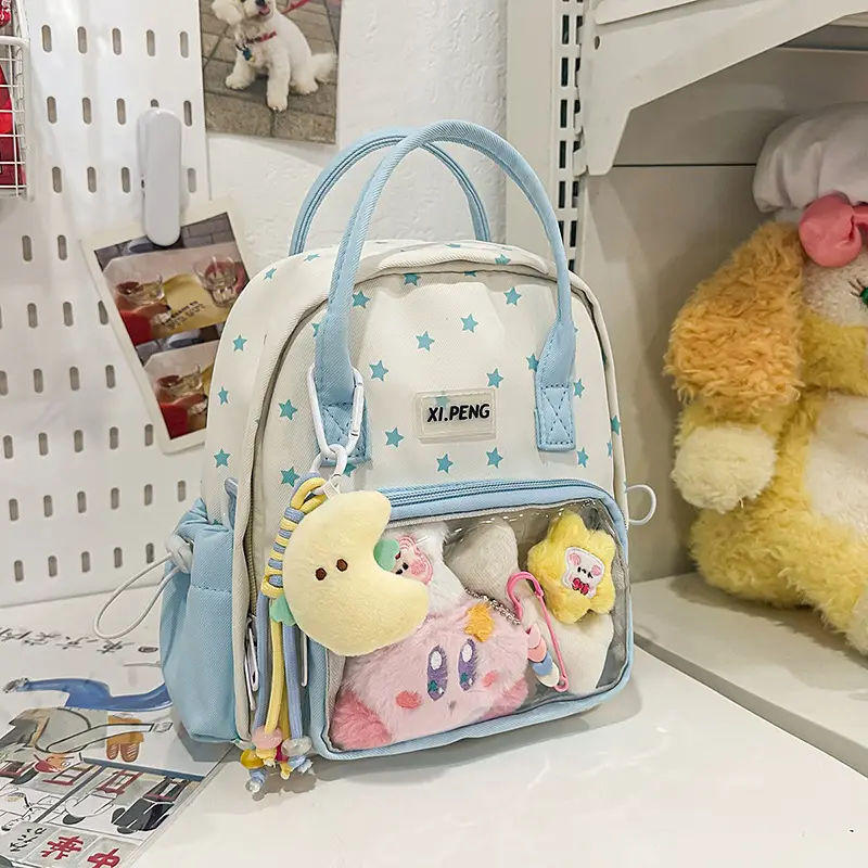 Cute Transparent Dual-Purpose Backpack for Girls - Image 4