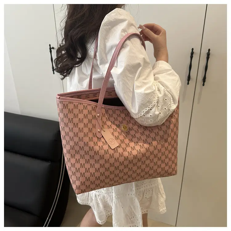 Trendy Checkered Women's Shoulder Bag Large Capacity — feature 13