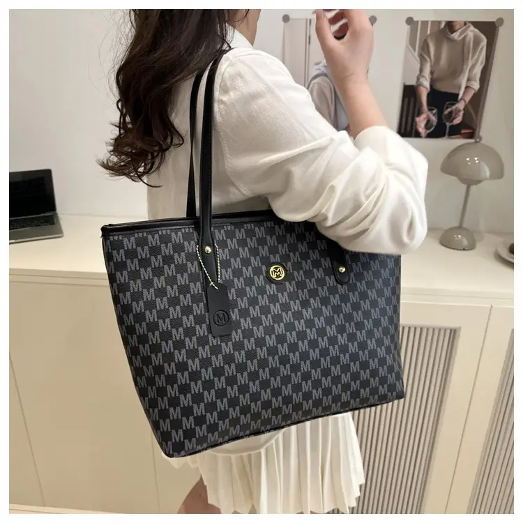 Trendy Checkered Women's Shoulder Bag Large Capacity — feature 18