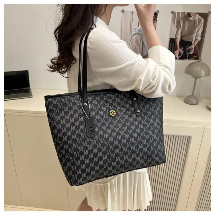 Trendy Checkered Women's Shoulder Bag Large Capacity — feature 19