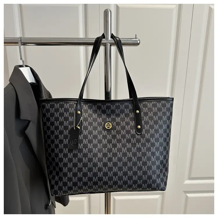 Trendy Checkered Women's Shoulder Bag Large Capacity — feature 22