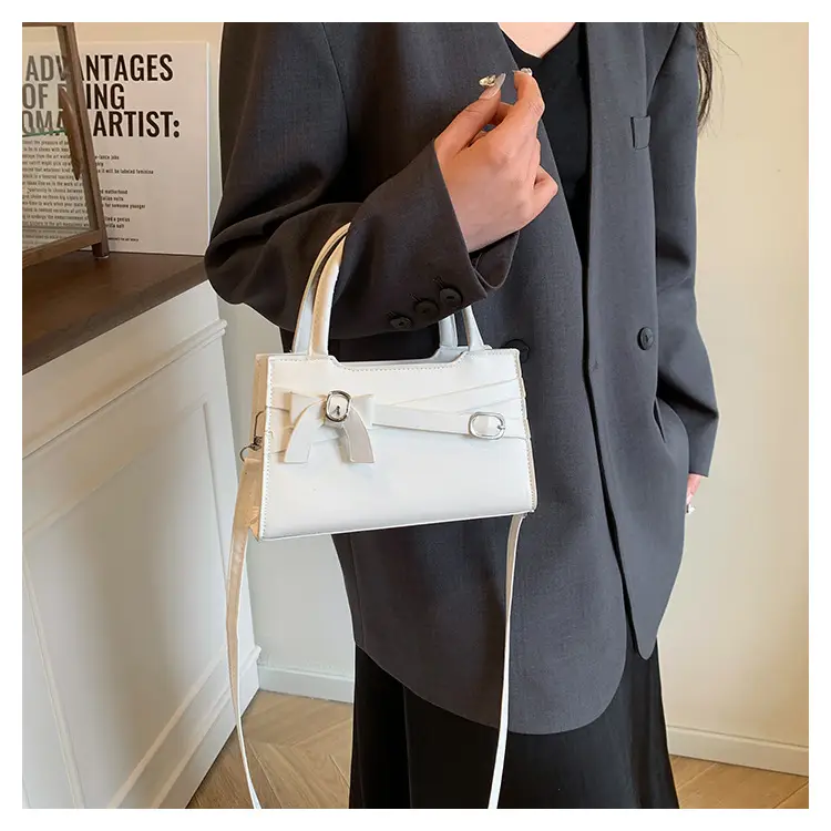 Light Blue High-end Bow Shoulder Bag for Women — feature 10