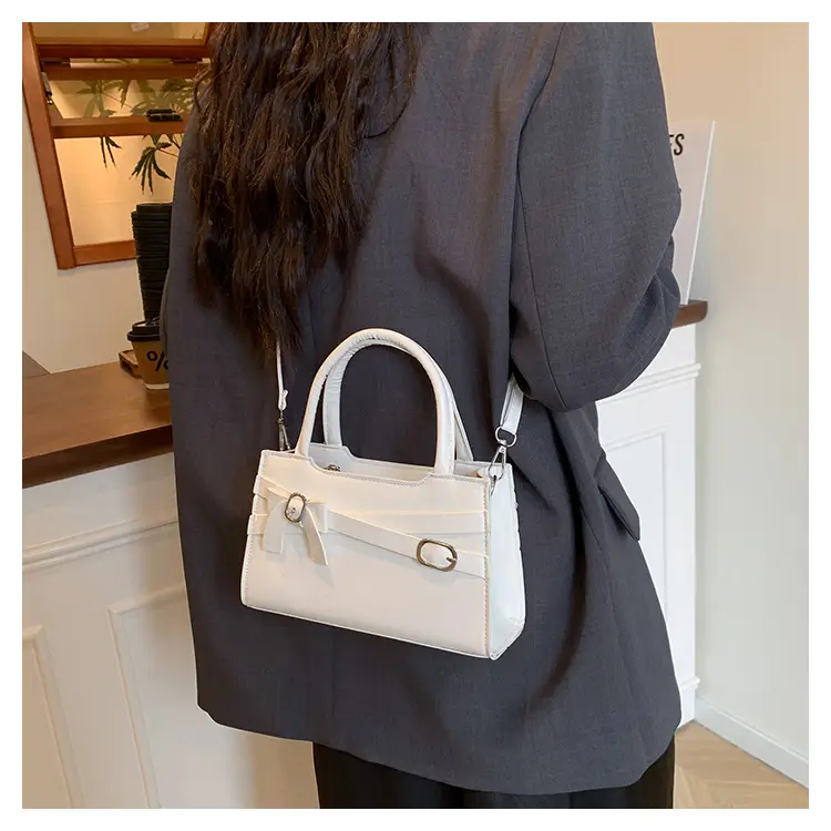 Light Blue High-end Bow Shoulder Bag for Women — feature 12