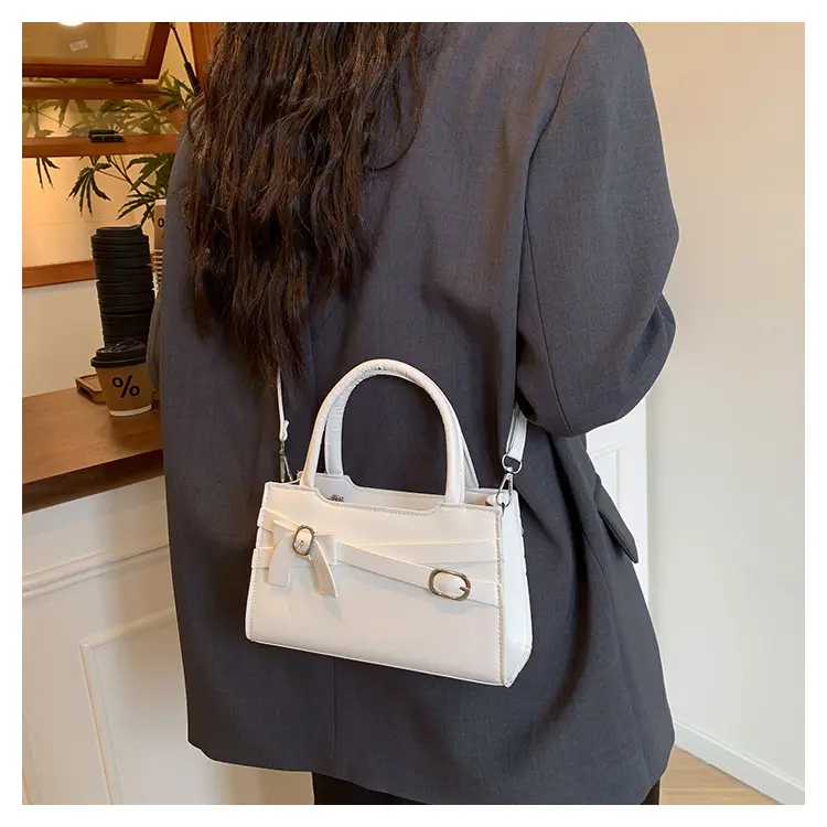 Light Blue High-end Bow Shoulder Bag for Women — feature 13