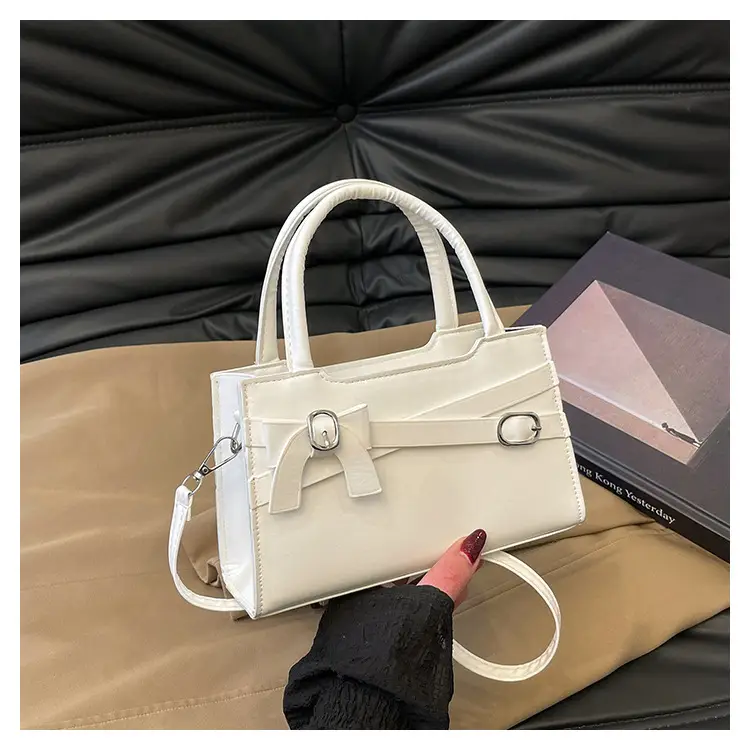 Light Blue High-end Bow Shoulder Bag for Women — feature 19