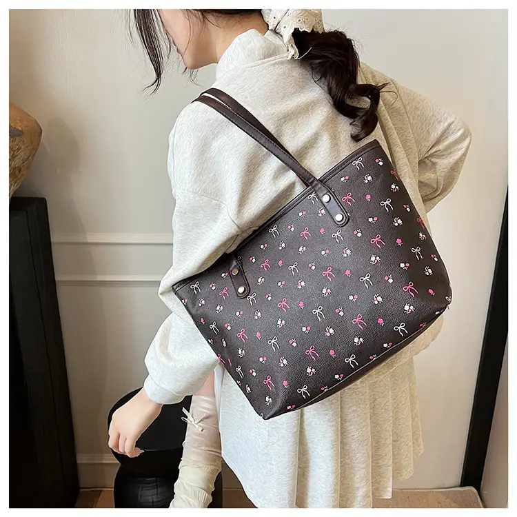 Women Printed Crossbody Tote Bag Large Capacity Sweet Design — feature 29