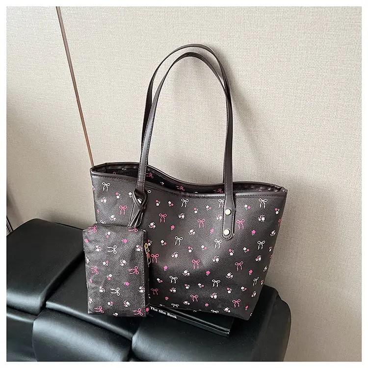 Women Printed Crossbody Tote Bag Large Capacity Sweet Design — feature 34