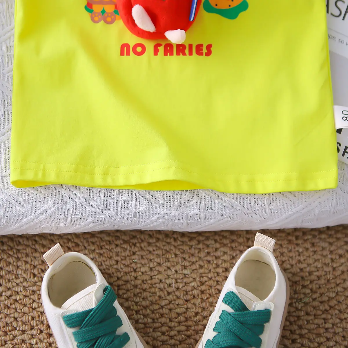2025 Kids Cotton Fries T-Shirt Shorts Set — feature 18