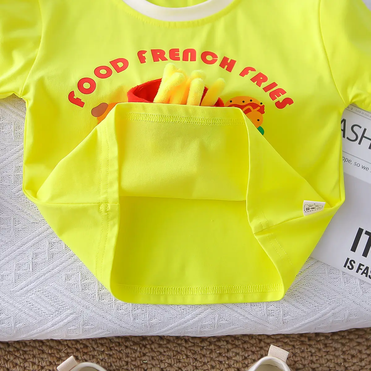 2025 Kids Cotton Fries T-Shirt Shorts Set — feature 19