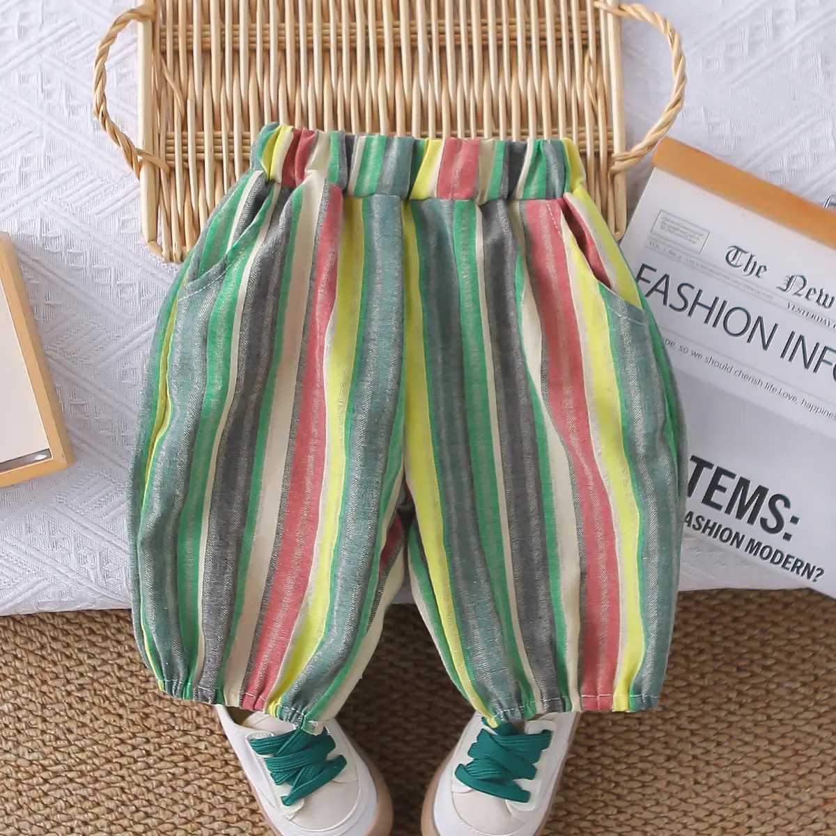 2025 Kids Cotton Fries T-Shirt Shorts Set — feature 9