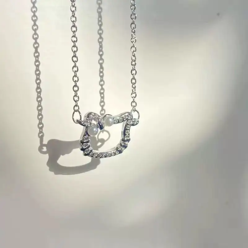 Silver Lotus Butterfly Necklace for Women - Image 27