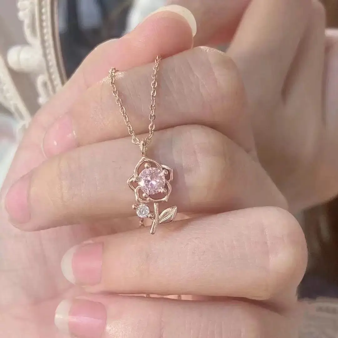 Silver Lotus Butterfly Necklace for Women - Image 33