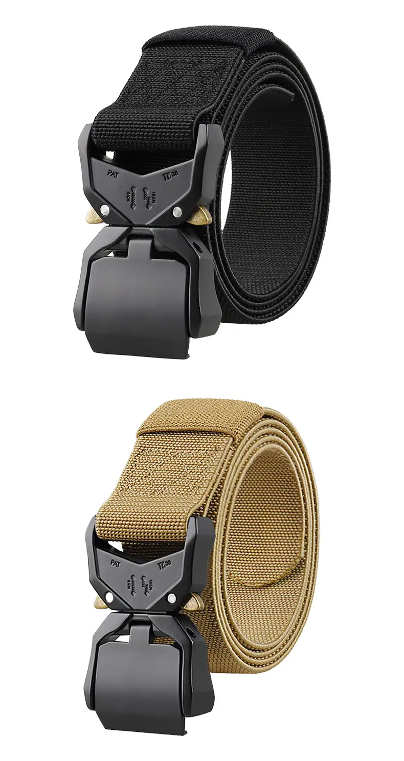 Aluminum Flip Buckle Tactical Belt Quick Release — feature 11
