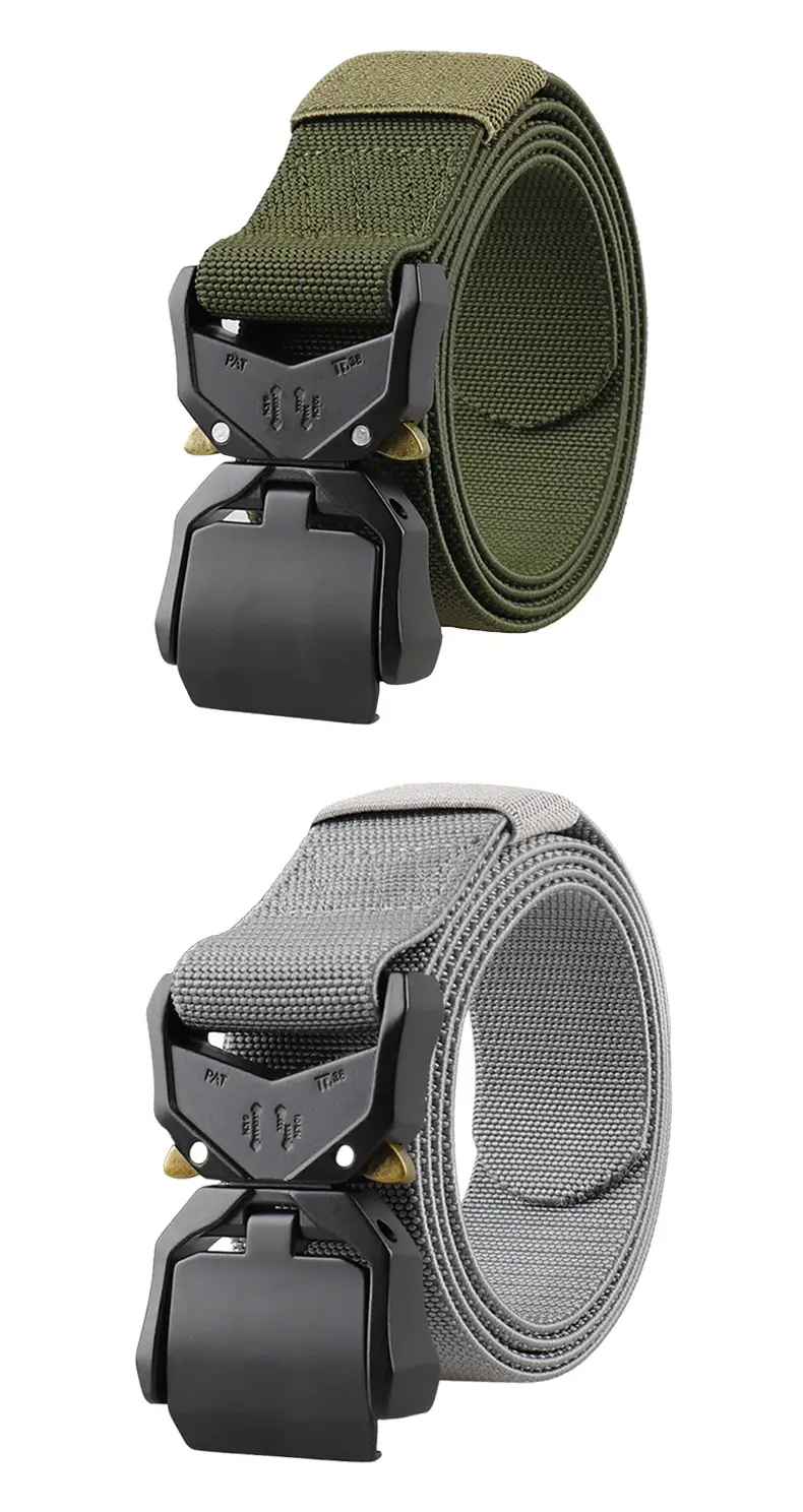 Aluminum Flip Buckle Tactical Belt Quick Release — feature 12