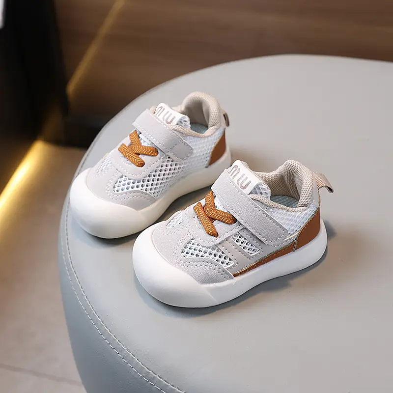 Baby Sandals White Mesh 1-3Yrs Breathable