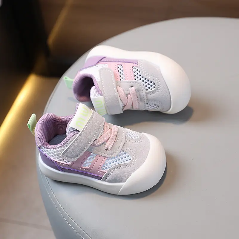 Baby Sandals White Mesh 1-3Yrs Breathable