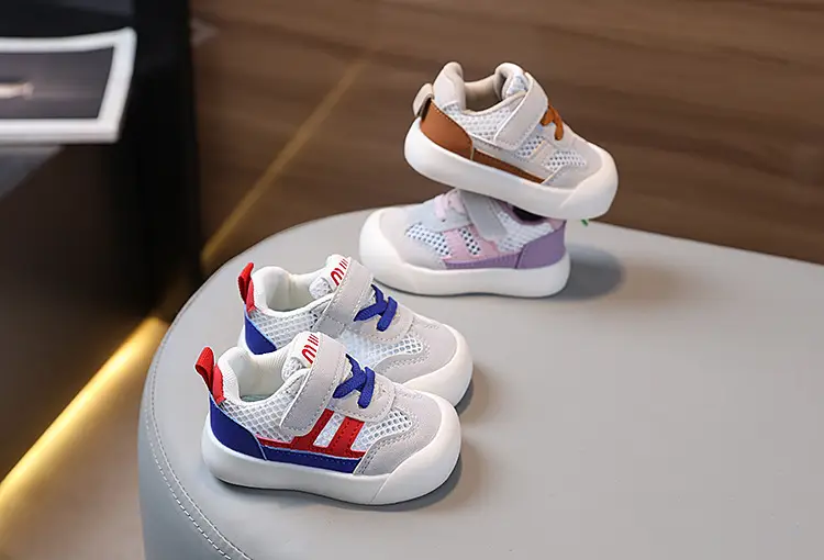 Baby Sandals White Mesh 1-3Yrs Breathable — feature 2
