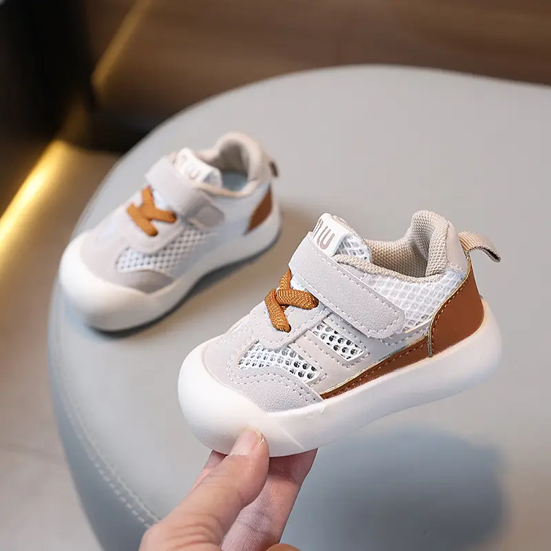 Baby Sandals White Mesh 1-3Yrs Breathable