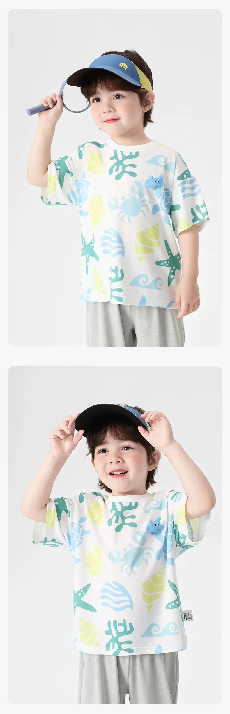 Right European Boys T-Shirt Summer 2026 Kids Short Sleeve — feature 12
