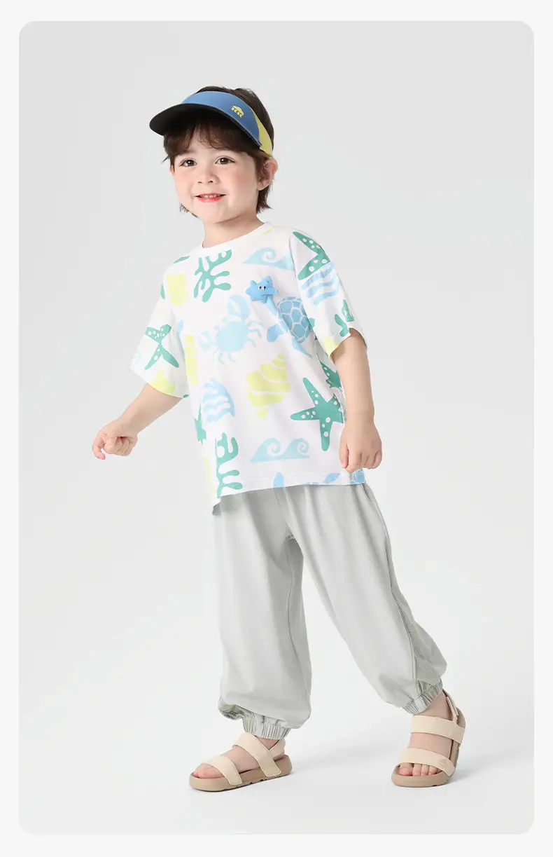 Right European Boys T-Shirt Summer 2026 Kids Short Sleeve — feature 16