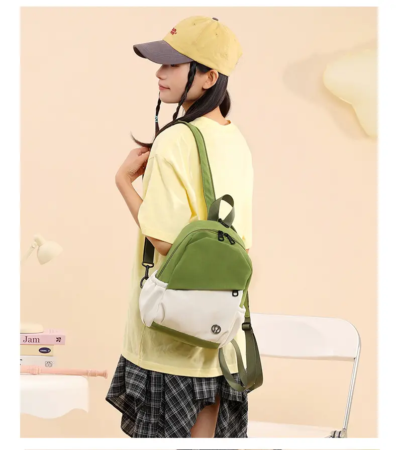 ATFULE Orange White Backpack School Travel Bag Large Capacity — feature 17