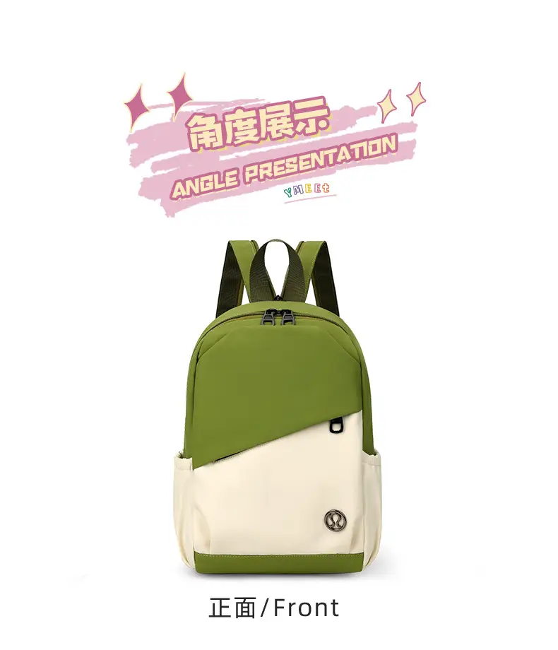 ATFULE Orange White Backpack School Travel Bag Large Capacity — feature 19
