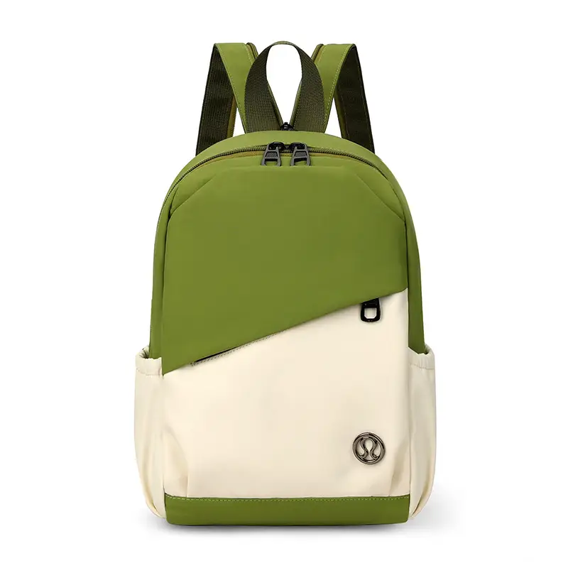 ATFULE Orange White Backpack School Travel Bag Large Capacity - Image 2