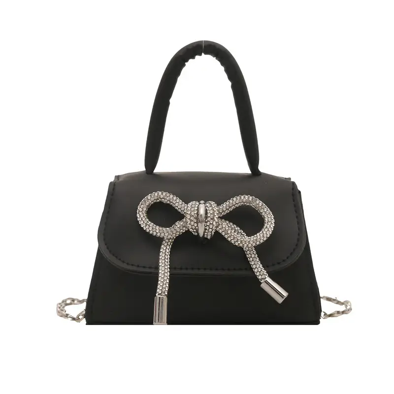 Pink Bow Shoulder Bag for Women 2025 Summer - Image 10