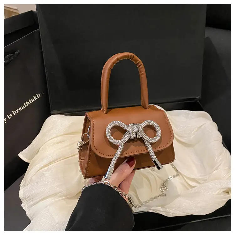 Pink Bow Shoulder Bag for Women 2025 Summer — feature 21