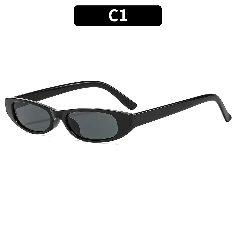 Women Retro Sunglasses Black Windproof Sunscreen