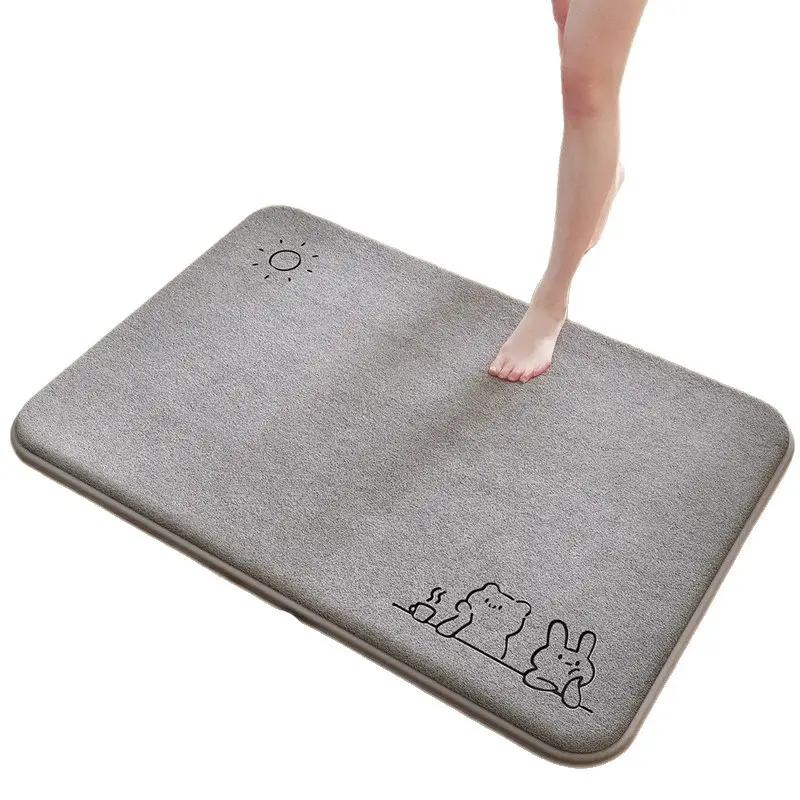 Bathroom Non-Slip Foot Mat Quick-Drying Door Mat - Image 20