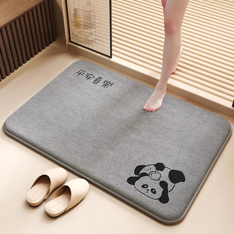 Bathroom Non-Slip Foot Mat Quick-Drying Door Mat - Image 11