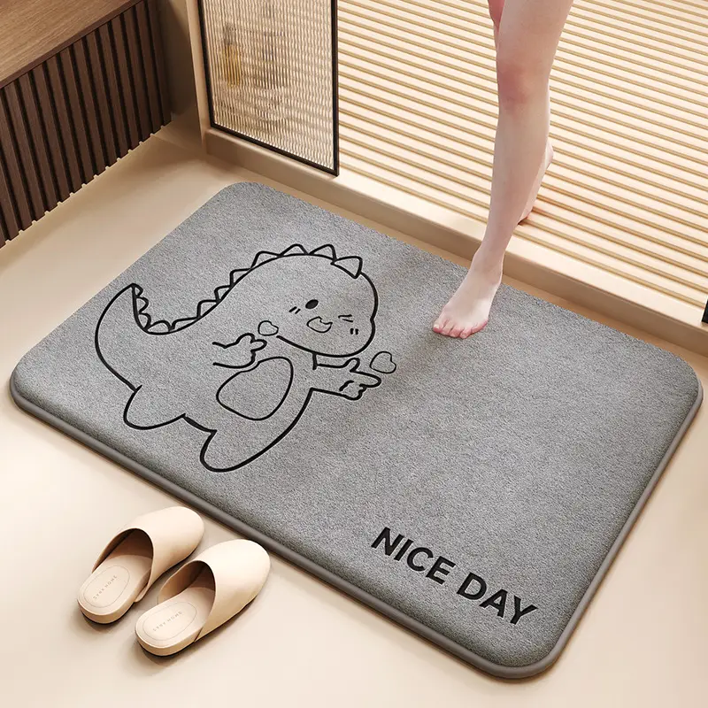 Bathroom Non-Slip Foot Mat Quick-Drying Door Mat - Image 15